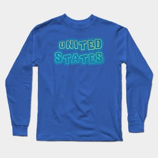 Soul of united states Long Sleeve T-Shirt